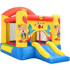 Hoppeleker Happyhop Inflatable Bouncy Castle with Slide 330 x 230 x 230cm