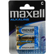 Klokkebatterier Batterier & Ladere Maxell C/LR14 Alkaline Compatible 2-pack