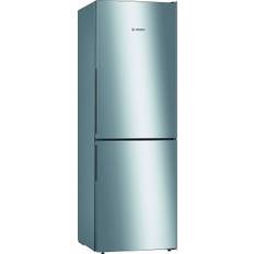Kühlschrank über Gefrierschrank Gefrierschränke Bosch KGV33VLEA Silber, Edelstahl