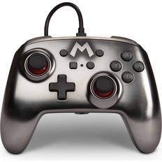 PowerA Enhanced Wired Controller (Nintendo Switch) - Mario Silver