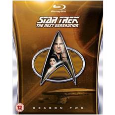 TV-serier DVD-filmer Star Trek: The Next Generation - Season 2 [Blu-ray] [1988] [Region Free]