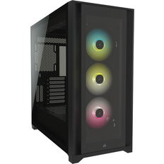Computer Cases Corsair iCUE 5000X RGB Tempered Glass