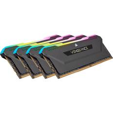 RAM Memory Corsair Vengeance RGB Pro SL Black DDR4 3200MHz 4x32GB (CMH128GX4M4E3200C16)