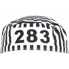 Hvit Hatter Boland Prisoner Hat with Number