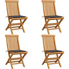 vidaXL 3062568 pack-4 Garden Dining Chair