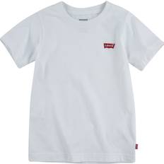 18-24M T-Shirts Levi's Teenage Batwing Chest Hit Tee - White/White (865830001)