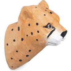 Ferm Living Haken & Aufhänger Ferm Living Animal Hand Carved Hook Cheetah