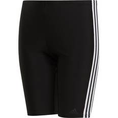 Adidas Swimwear Children's Clothing adidas Junior 3 Stripes Swim Jammers - Black/White (DP7550)