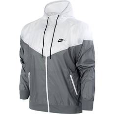 Nike Outerwear Nike Windrunner Hooded Jacket Men - Smoke Grey/White/Black