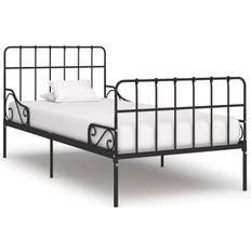 vidaXL Bed Frame with Slatted Base 95cm Bettrahmen 90x200cm