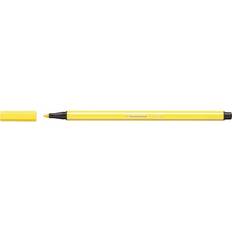 Stabilo Penseltusjer Stabilo Pen 68 Brush Lemon Yellow 1mm