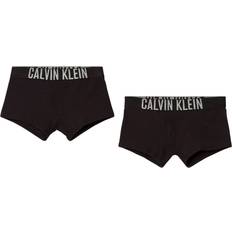 Calvin Klein Boxershorts Calvin Klein Bold Logo Boys Boxer Trunks 2-pack - Black/Silver