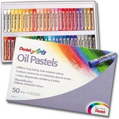 Pentel Oil Pastels 50-pack