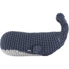Sebra Rasseln Sebra Crochet Rattle Marion the Whale