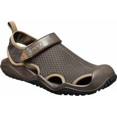 Crocs Sport Sandals Crocs Swiftwater Mesh Deck Sandal - Espresso