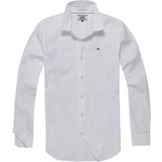 Tommy Hilfiger Herren Hemden Tommy Hilfiger Original Stretch Slim Casual Shirt - Classic White