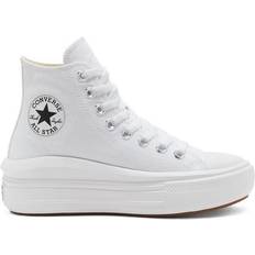White platform sneakers women Converse Chuck Taylor All Star Move Platform W - White/Natural Ivory/Black