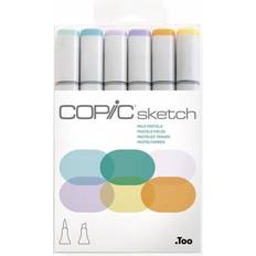 Copic Hobbymaterial Copic Sketch Pale Pastels 6-pack