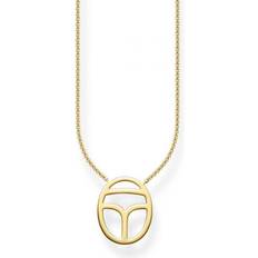 Thomas Sabo Halskjeder Thomas Sabo Scarab Symbol Necklace - Gold
