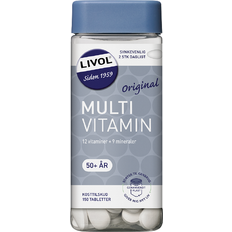 Vitaminer & Mineraler Livol Multi Total 50+ 150 st