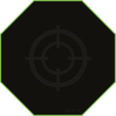 North Pro Gaming Floor Mat - Black/Green