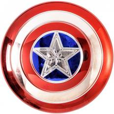 Superhelter & Superskurker Tilbehør Rubies Captain America Electroplated Metallic 12" Shield