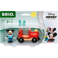 Holzspielzeug Spielsets BRIO Mickey Mouse & Engine 32282