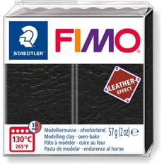 Staedtler Fimo Leather Effect Black 57g