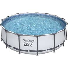 Bestway steel pro max round pool Bestway Steel Pro Max Round Pool Set Ø4.57x1.22m