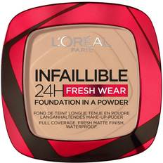 L'Oréal Paris Infaillible 24H Fresh Wear Foundation in a Powder #130 True Beige