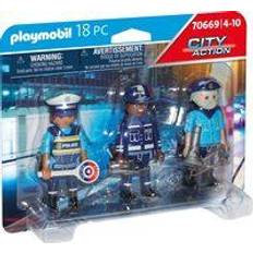 Playmobil Figuren Playmobil Police Figure Set 70669