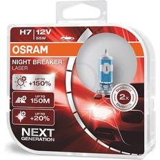 Kjøretøybelysning Osram Night Breaker Laser H7 12V 55W
