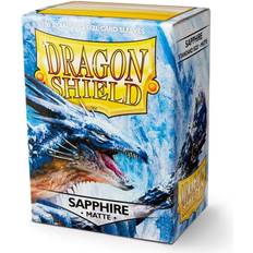 Dragon Shield Sapphire Matte 100 Standard Size