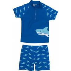 98/104 Kinderbekleidung Playshoes UV Protection Bath Set - Shark