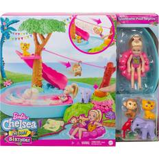 Tiger Puppen & Puppenhäuser Barbie Barbie & Chelsea The Lost Birthday Splashtastic Pool Surprise