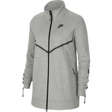 Nike tech fleece jacket Clothing Nike Tech Fleece Jacket Women - Dark Grey Heather/Black