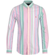 Polo Ralph Lauren Classic Fit Striped Oxford Fun Shirt - Multi • Price »
