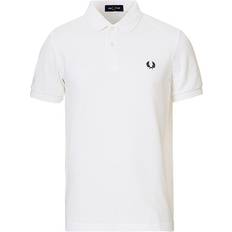 Fred Perry Klær Fred Perry Plain Polo Shirt - White/Navy