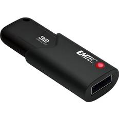 32 GB - USB 3.2 (Gen 2) Minnepenner Emtec B120 Click Secure 3.2 32GB