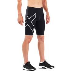 2XU Aero Vent Compression Shorts Men - Black/Silver Reflective