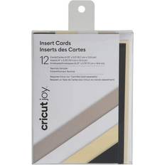 Cricut Paper Cricut Insert Cards Neutrals Sampler A2 36-pack