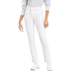 Wasserabweisend Jeans Levi's 724 High Rise Straight Jeans - Western White/Neutral