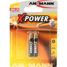 Batteri aaaa Batterier & Ladere Ansmann X-Power Alkaline AAAA Compatible 2-pack