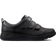 Halbschuhe Clarks Youth Scape Sky - Black Leather