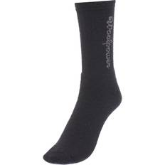 Svarte Sokker Woolpower Kid's Socks Logo 400 - Black