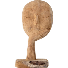 Handgefertigt Dekofiguren Bloomingville Wooden Sculpture Dekofigur 35cm