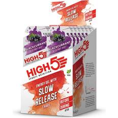 High5 Energy Gel with Slow Release Carbs Blackcurrant 62g 14 st