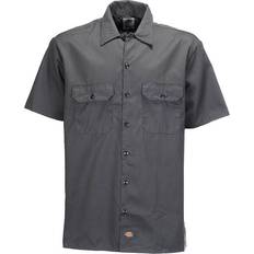 Dickies Men Shirts Dickies 1574 Original Short Sleeve Work Shirt - Charcoal