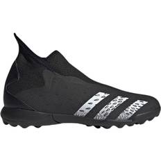 Turf (TF) - adidas Predator Soccer Shoes adidas Predator Freak.3 Laceless Turf - Core Black/Cloud White/Core Black