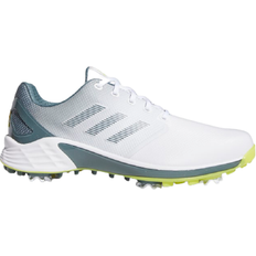 47 ⅓ - Unisex Golfschuhe adidas ZG21 Wide M - Cloud White/Acid Yellow/Blue Oxide